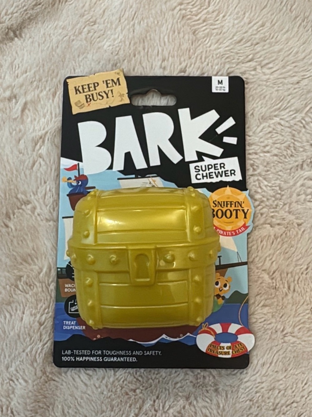 NWT Bark Super Chewer Treasure Chest